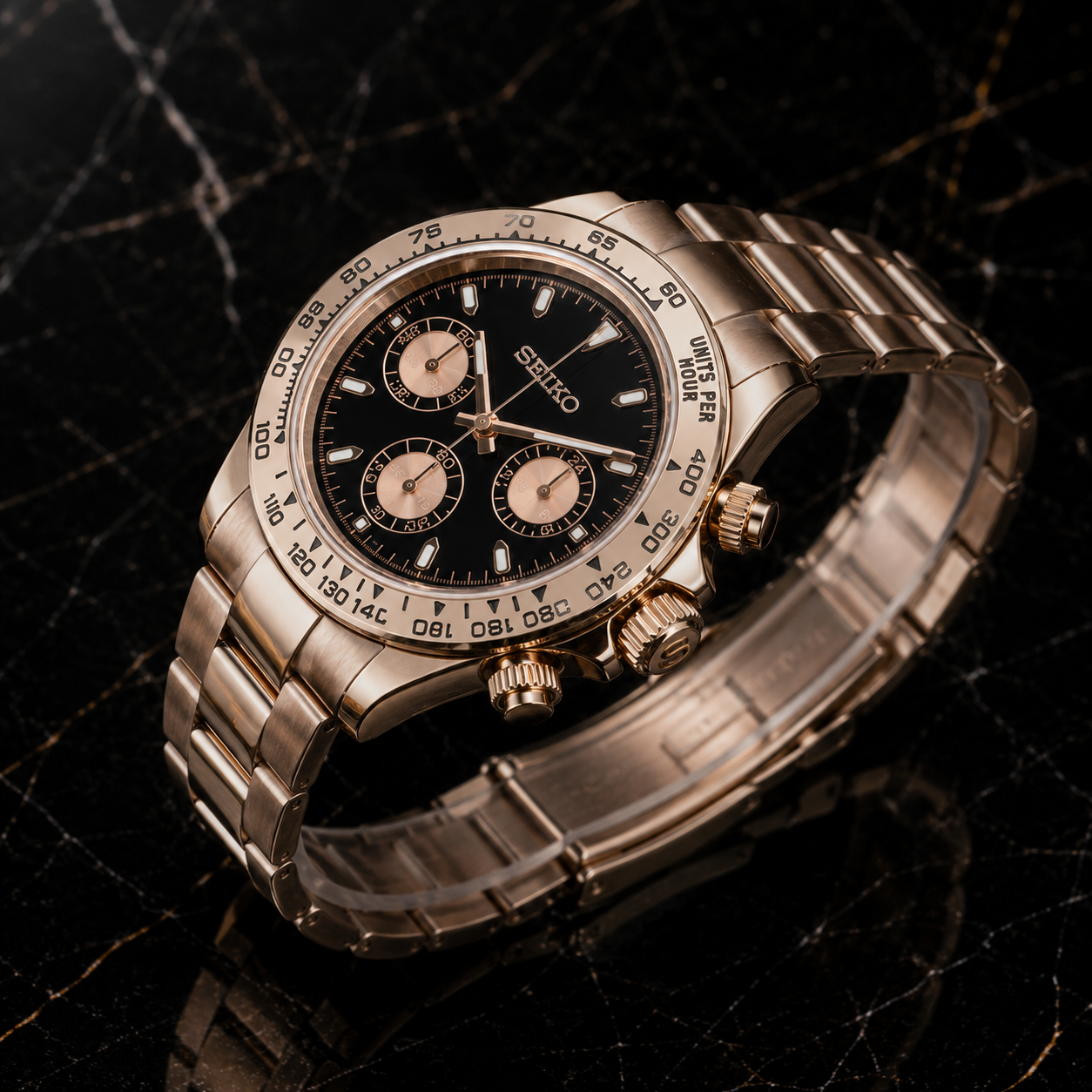 Seitona Cosmograph Everose Gold