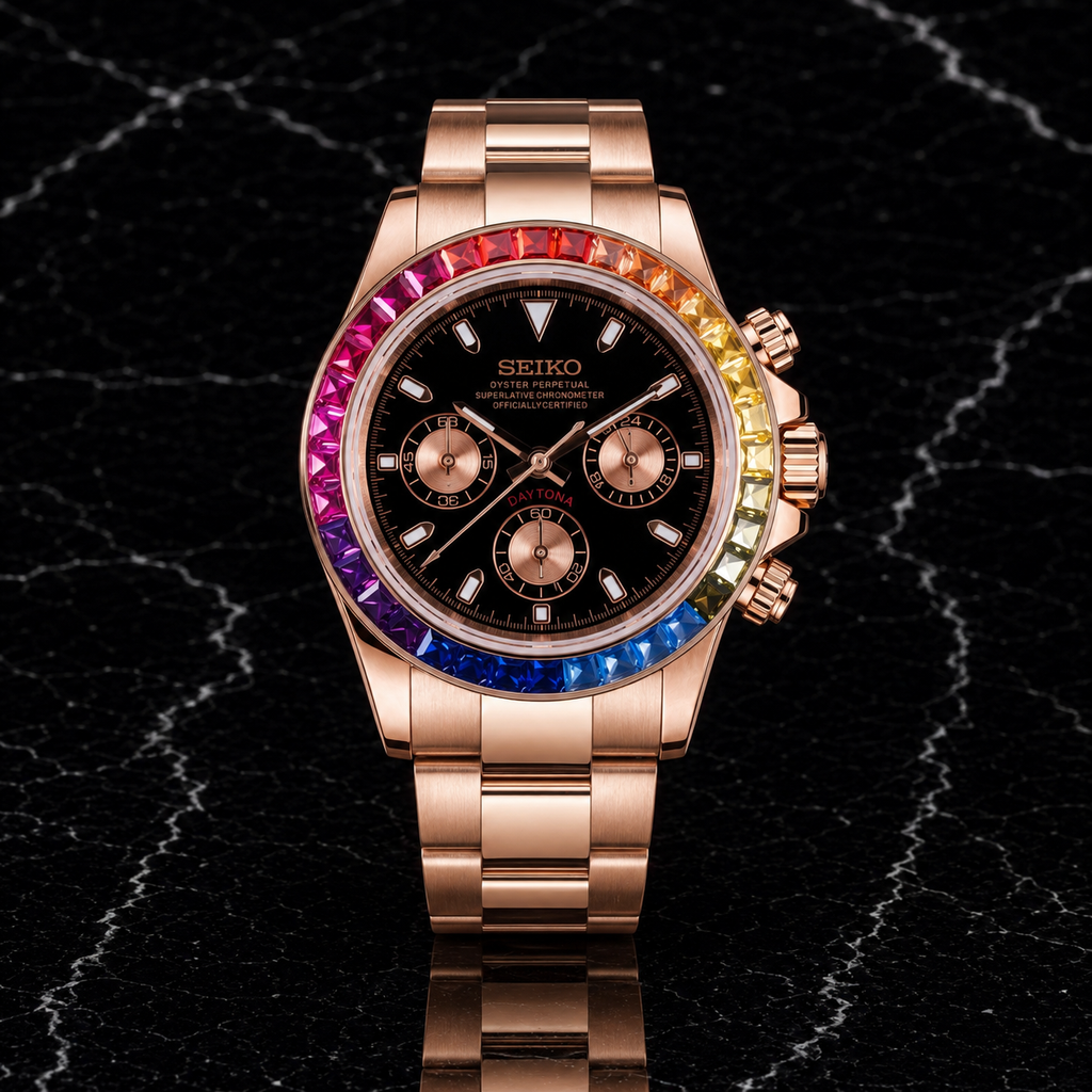 Seitona Rose Gold Rainbow