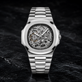 Seitilus Skeleton Silver