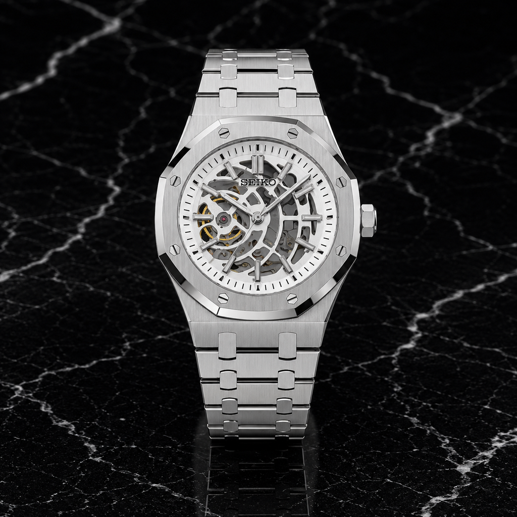 Seikoak Skeleton Silver