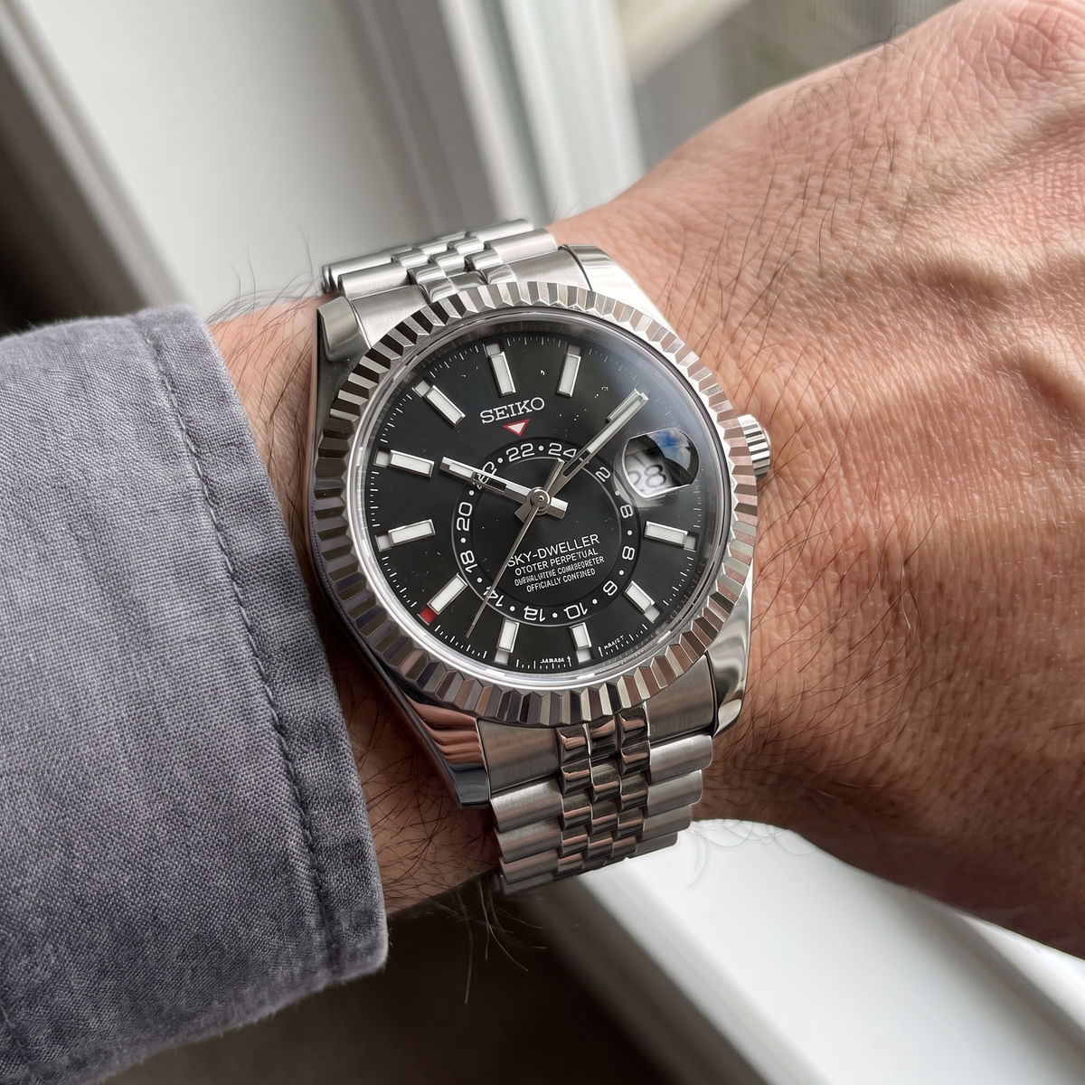 Seikolex Sky-Dweller Black